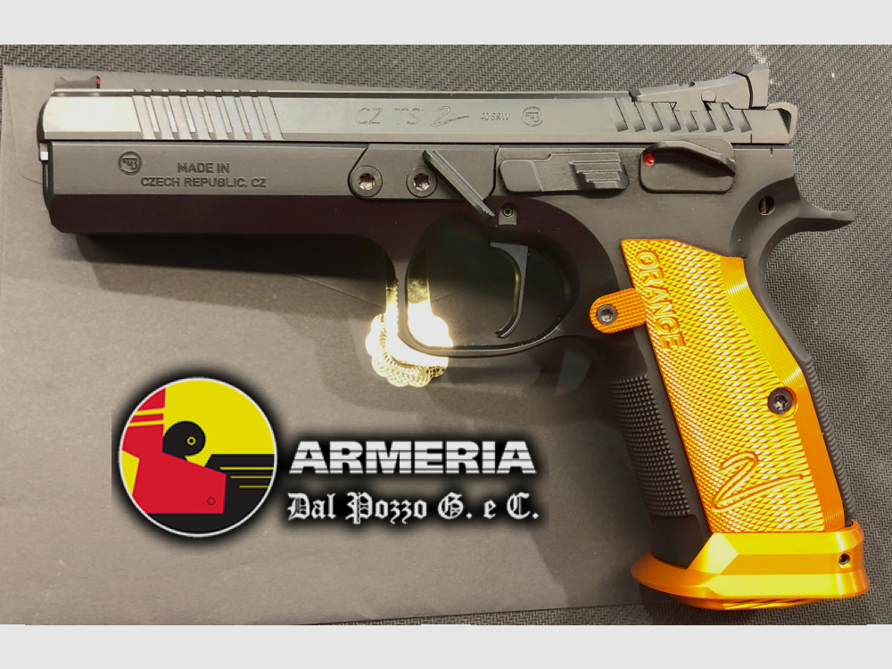 CZ TS 2 ORANGE 40 S&W, afbeelding 3 van 3