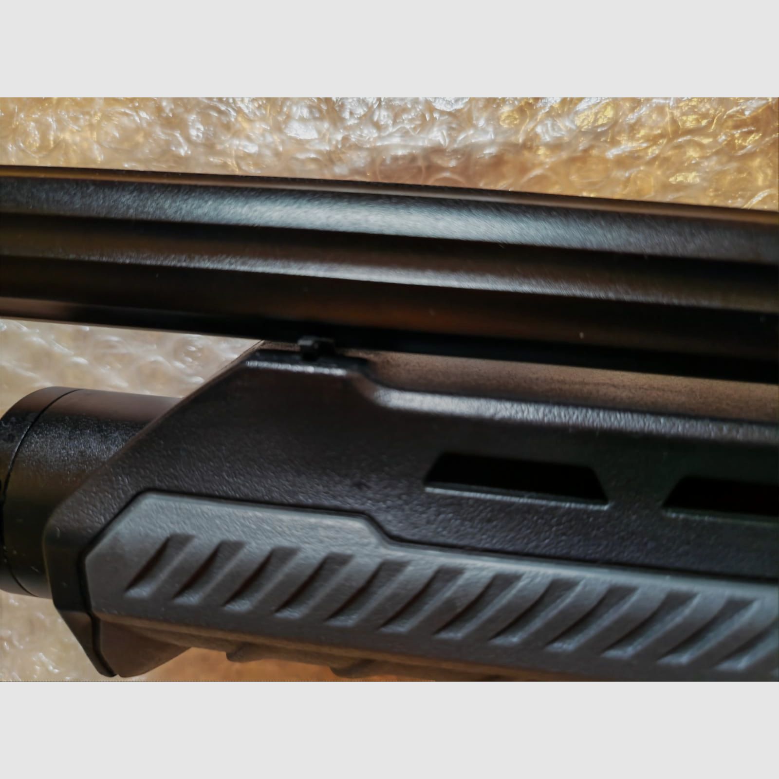 GoGun AEA Megalodon F-Serie 7,5 Joule | Kaliber .50 Luft / PCP karabin | z JADS podwójnym zbiornikiem | 2x 12 nabojowe magazynki aluminiowe | + wkładki stabilizujące do chwytu | z akcesoriami i fakturą