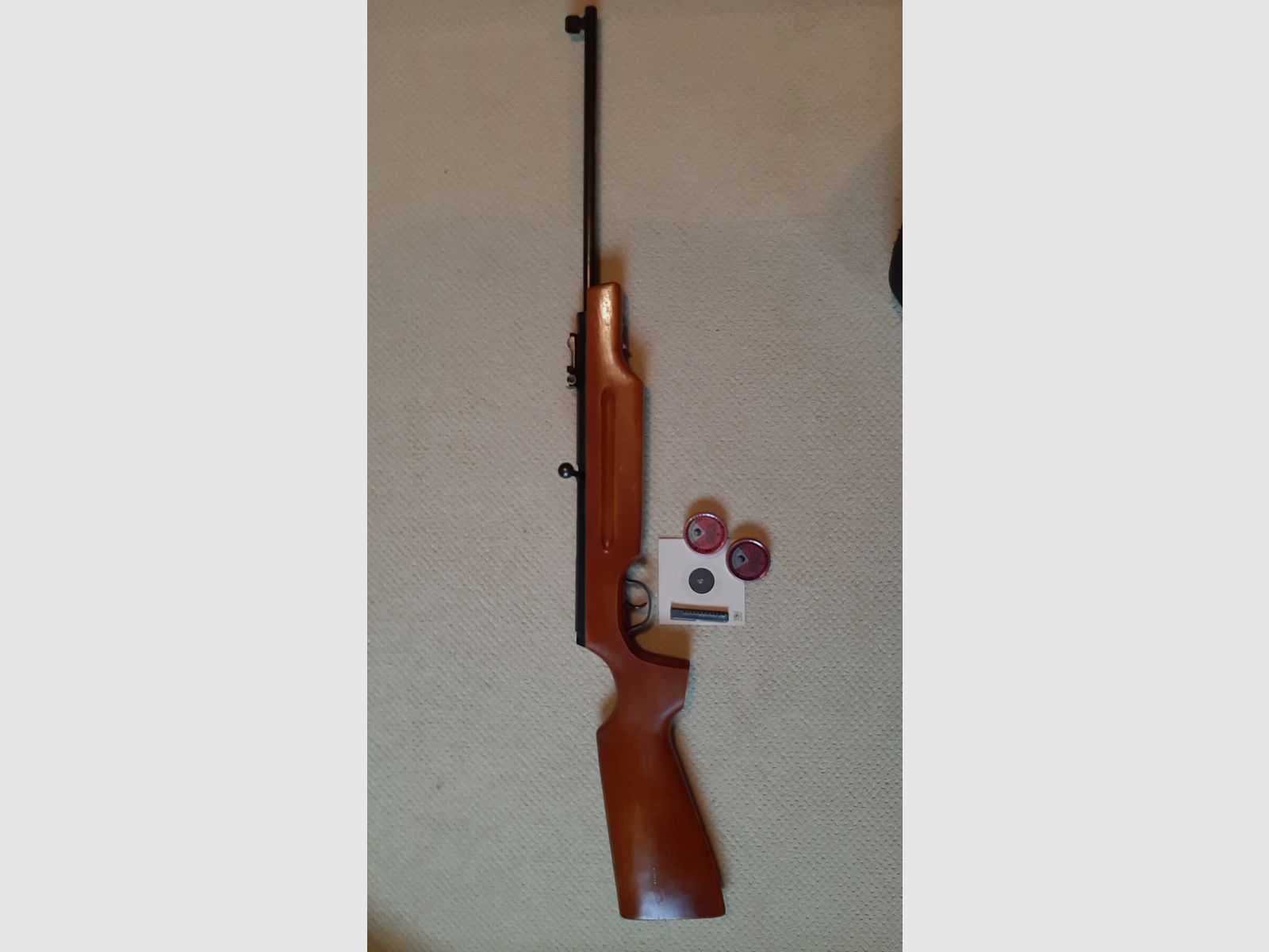 Fucile ad aria compressa Suhl Haenel 310 con calcio sportivo