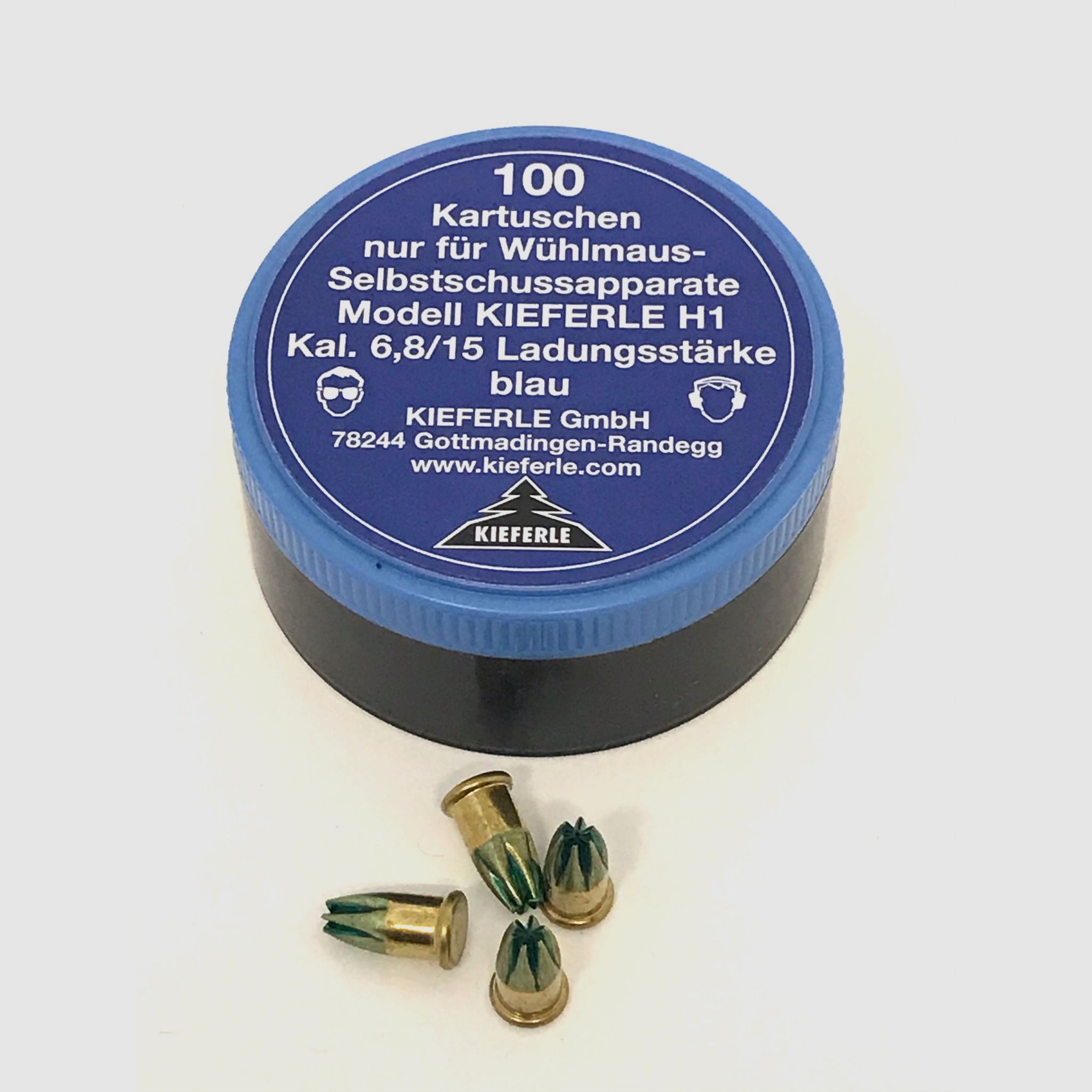 Spezialkartuschen Kal. 6,8/15 nur für H1
