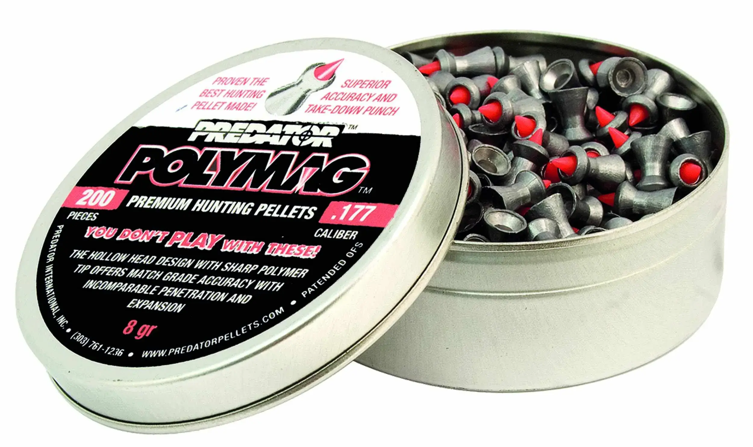 Predator Pointed Pellets Caliber 4.5 MM, image 2 of 2