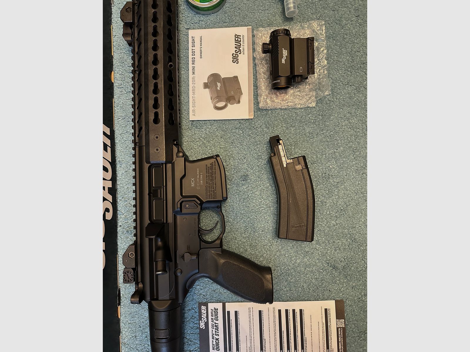 Sig Sauer MCX + Zubehör
