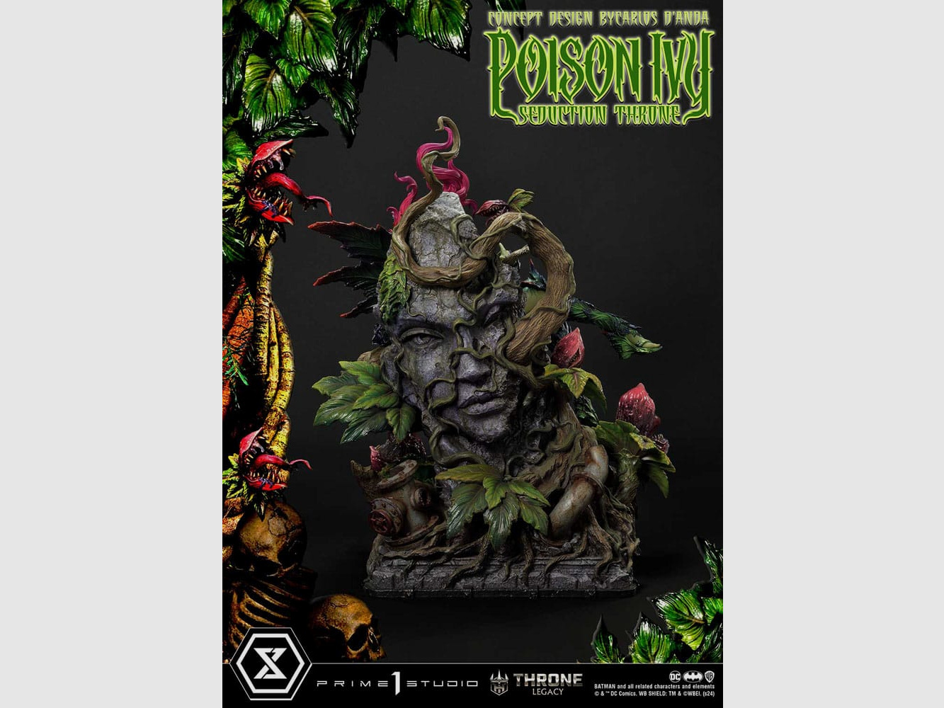 DC Comics Throne Legacy Collection Statue 1/4 Batman Poison Ivy Seduction Throne 55 cm | 43061