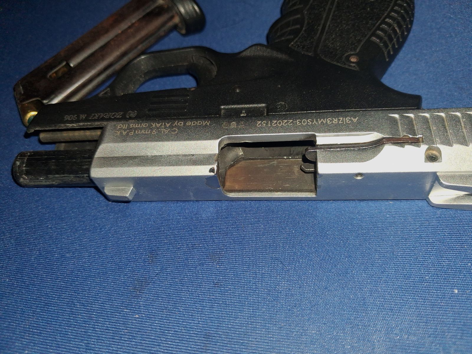 Wapenverzameling, RAM 68. Bull Barrel 22. Schreckschuss 9mm Zoraki Glock luchtgeweer 4,5mm, afbeelding 18 van 20