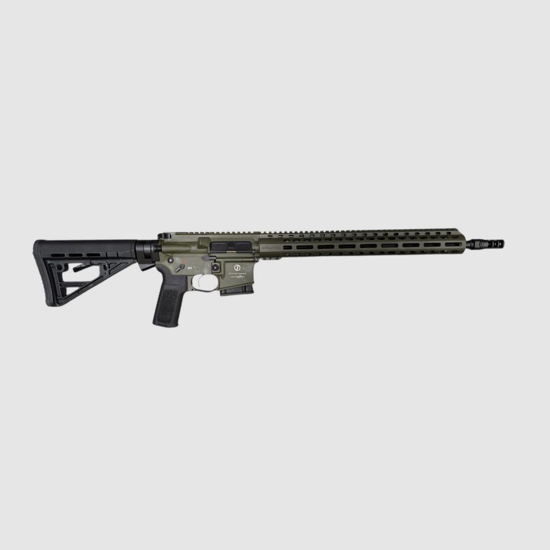 Schmeisser AR15 DYNAMIC OD Green M5FL semi-automatic rifle available immediately +20€ nationwide shipping
