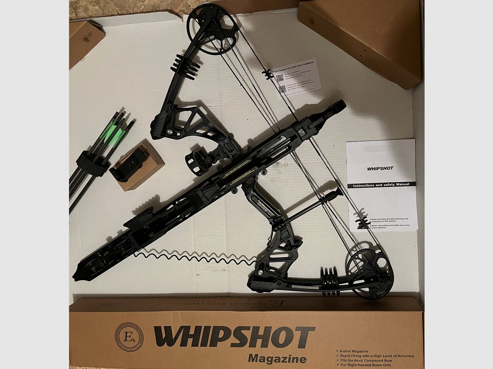 EK Archery Whiphot mit Garantie/ OVP und Rechnung