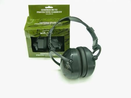 MILSPEC Cuffie passive nere