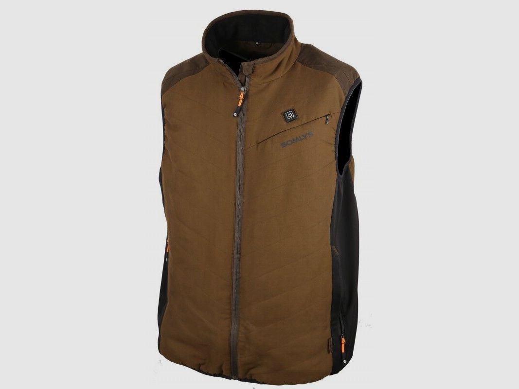 Somlys Herren Heizweste Braun