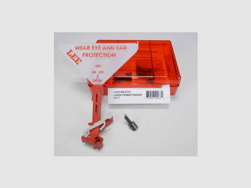 Large primer feeder for LEE Load Master, complete