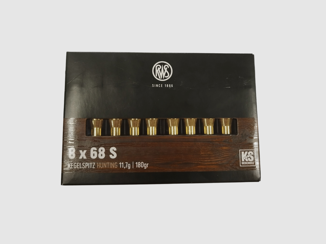 Munitions RWS 8x68S KS 11,7 g, image 2 sur 2