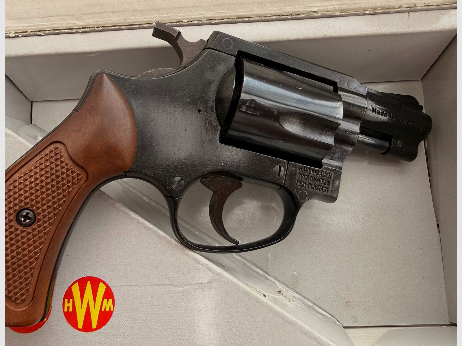 Incense Arminius HW 37 PTB 547 Old Like New Revolver