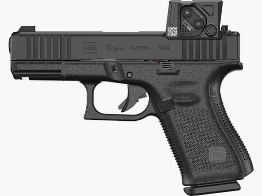 Glock 19 Gen5 A-Cut Combo mit Aimpoint COA – 9x19mm