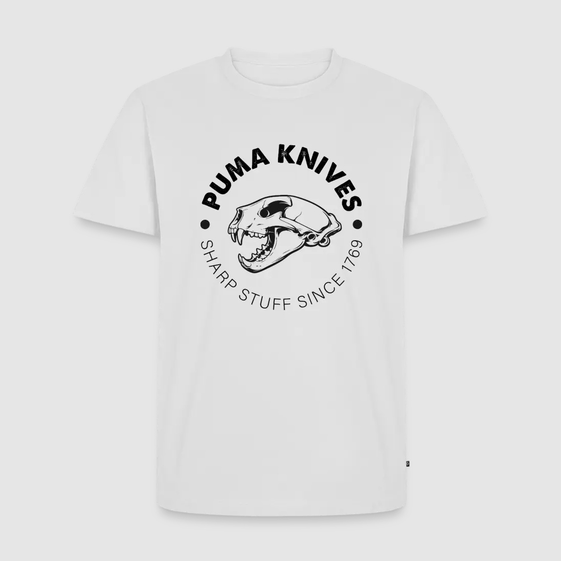 PUMA Men´s Premium T-Shirt "PUMA KNIVES Skull BW"