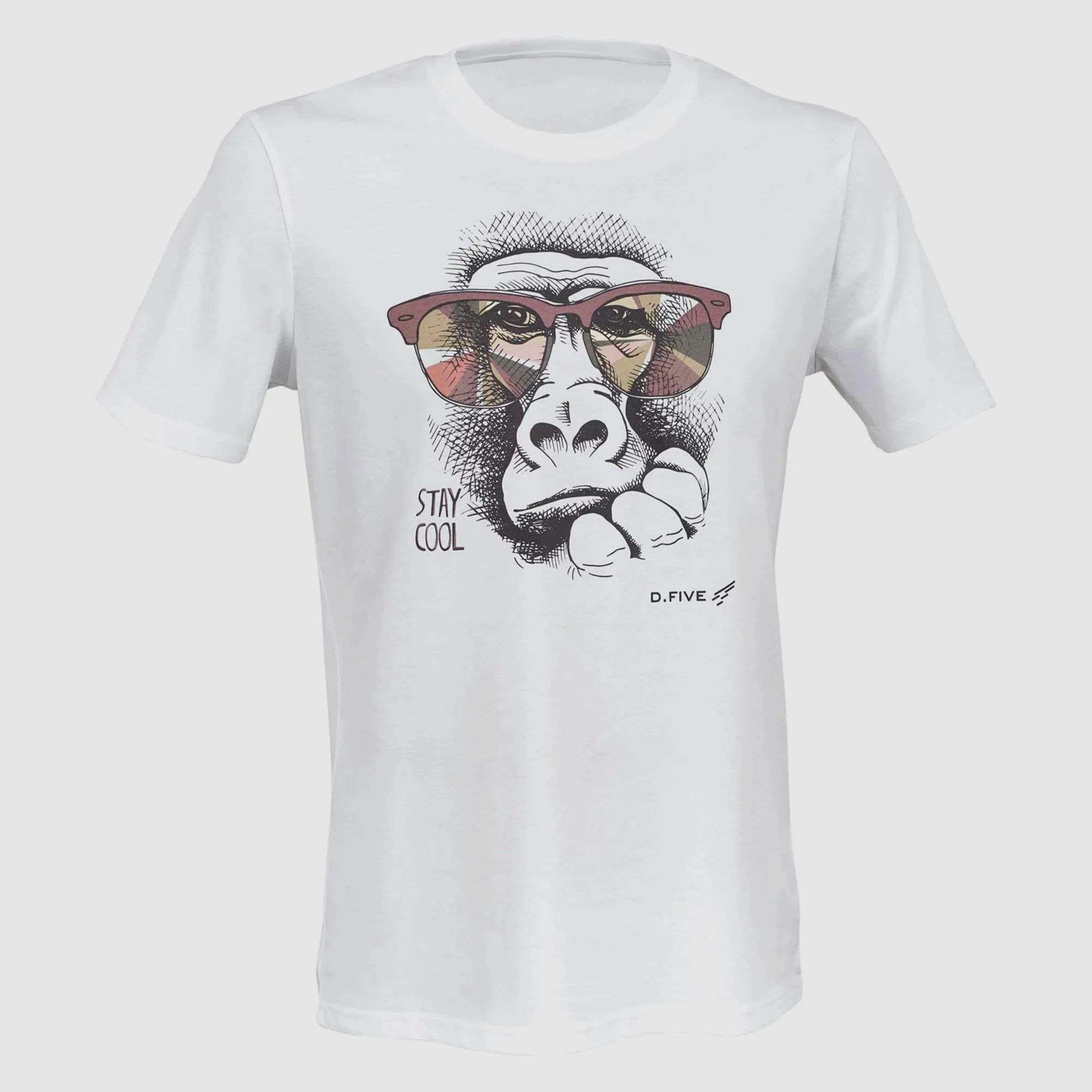 Defcon 5 Defcon 5 T-Shirt Monkey with Glasses weiß