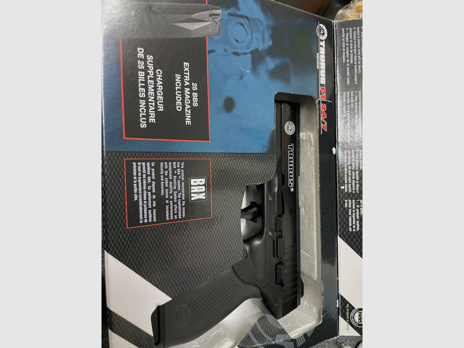TAURUS PT 24/7 Ultra kGrade Version 6mm BB SOFAIR Pistolet