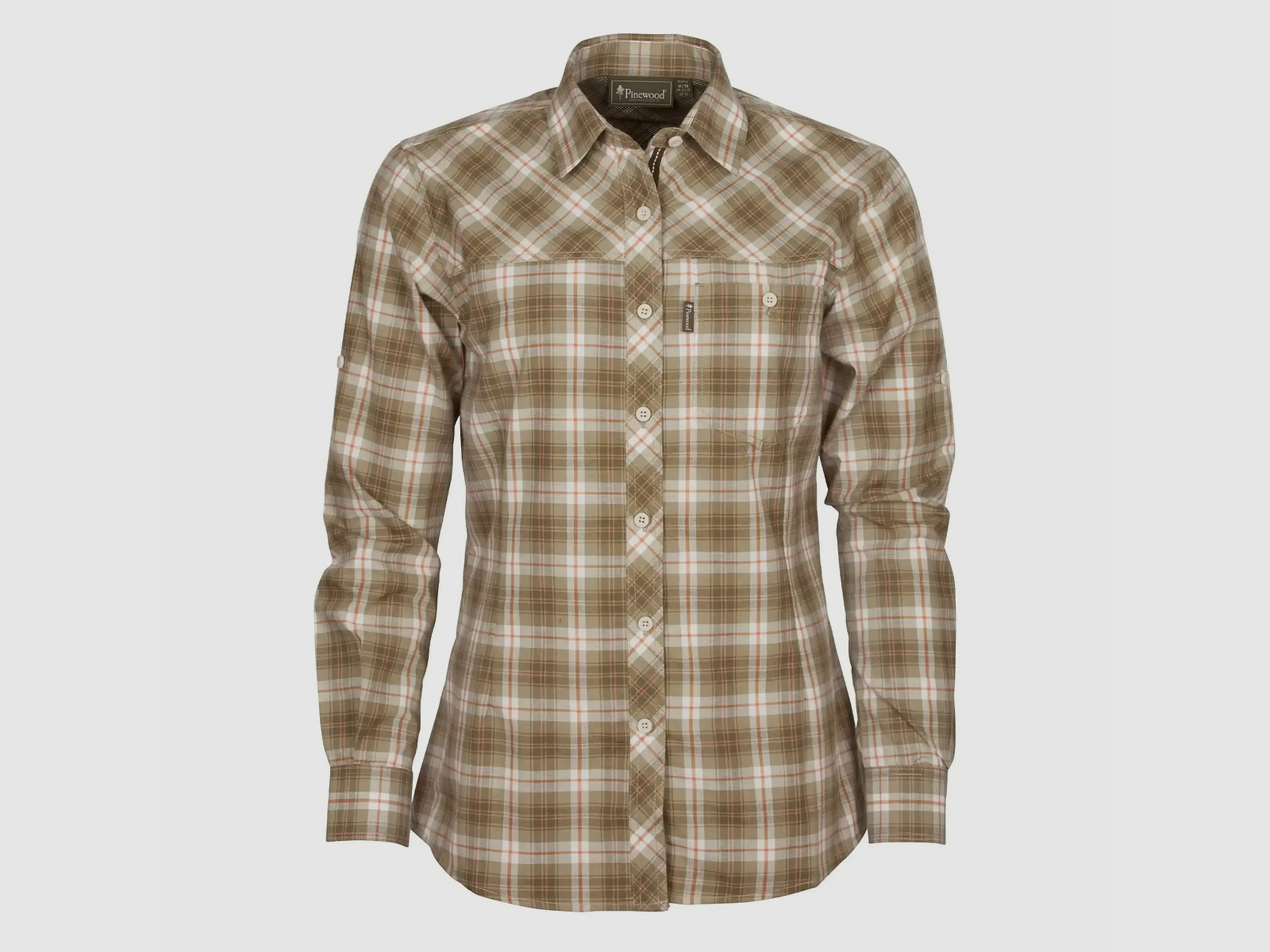 Pinewood Pinewood Camisa Cumbria verde terracota Mujeres