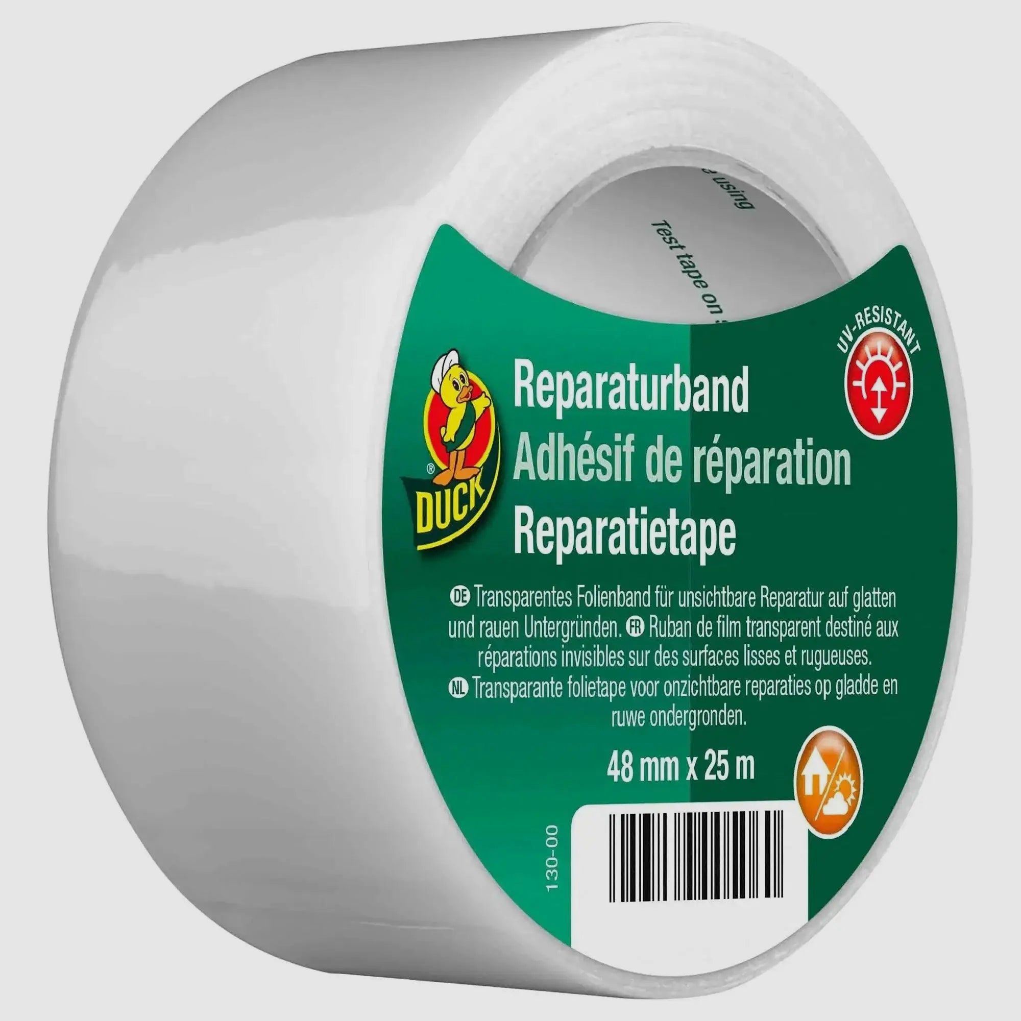 Duck Tape Duck Tape Ruban de réparation 48 mm x 25 m transparent