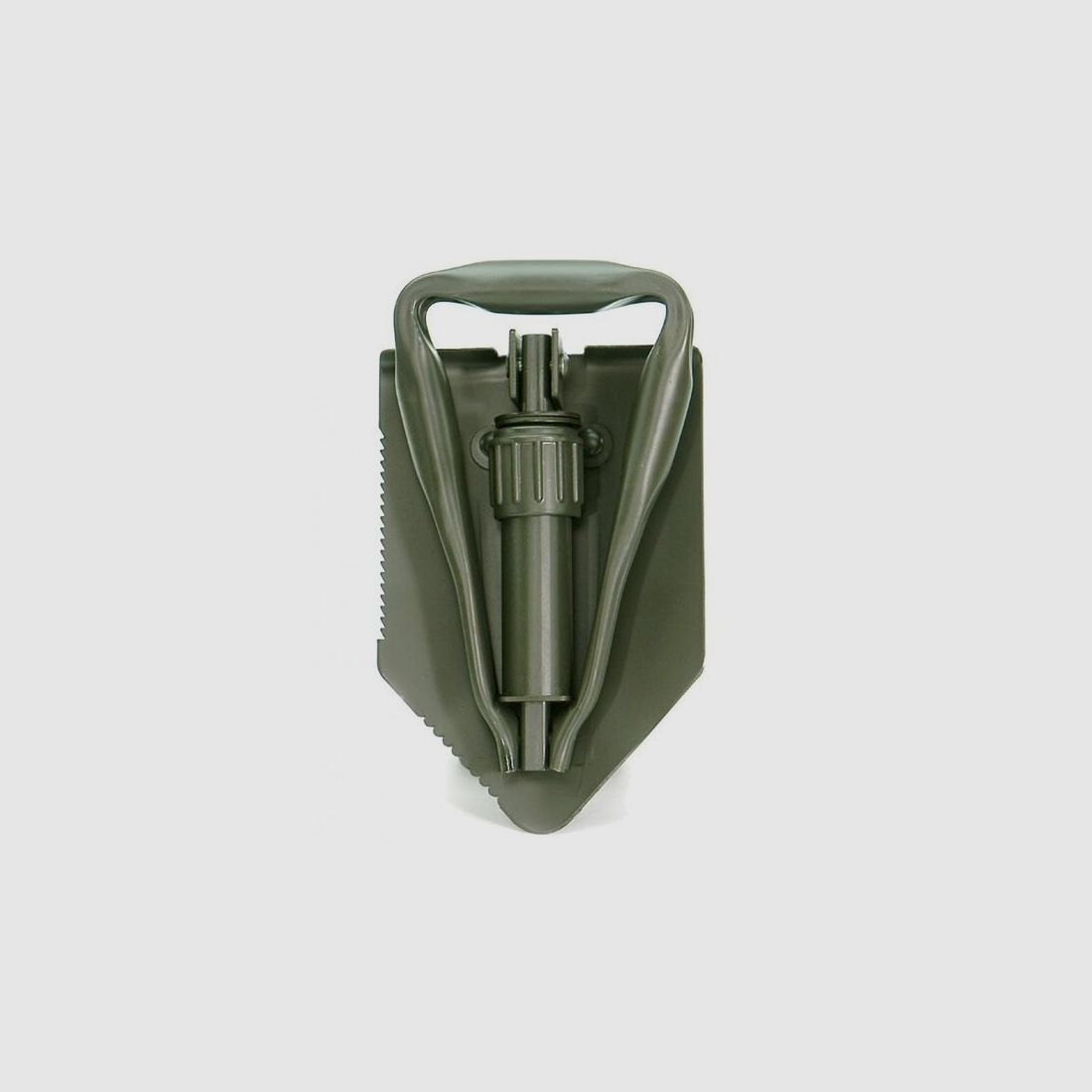 BW Klappspaten Oliv + Tasche - Neu - Bundeswehr Spaten Imit.