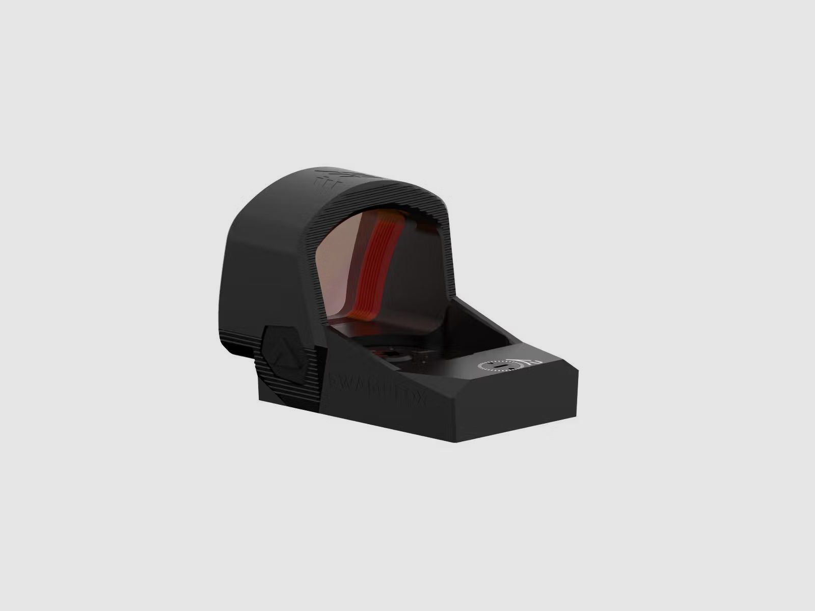 Swampfox Justice II 1x30 RMR Reflexvisier - 4-in-1 Multi-Reticle, rot
