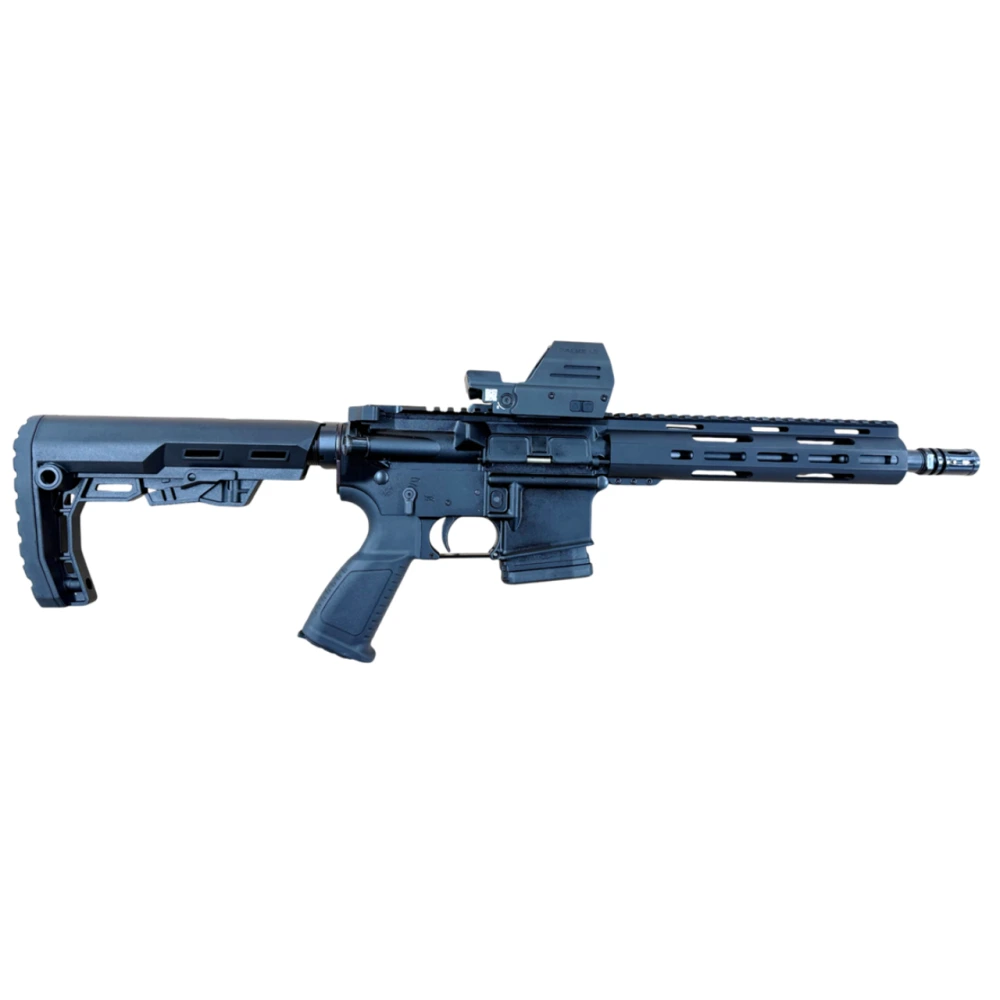 Halbautomat Messerschmitt AR15 10.5" .223 Rem Black inklusive Falke LE