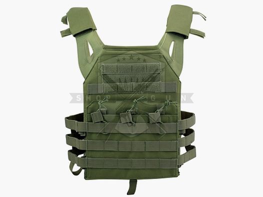 JPC Plattenträger Basic (Oliv)