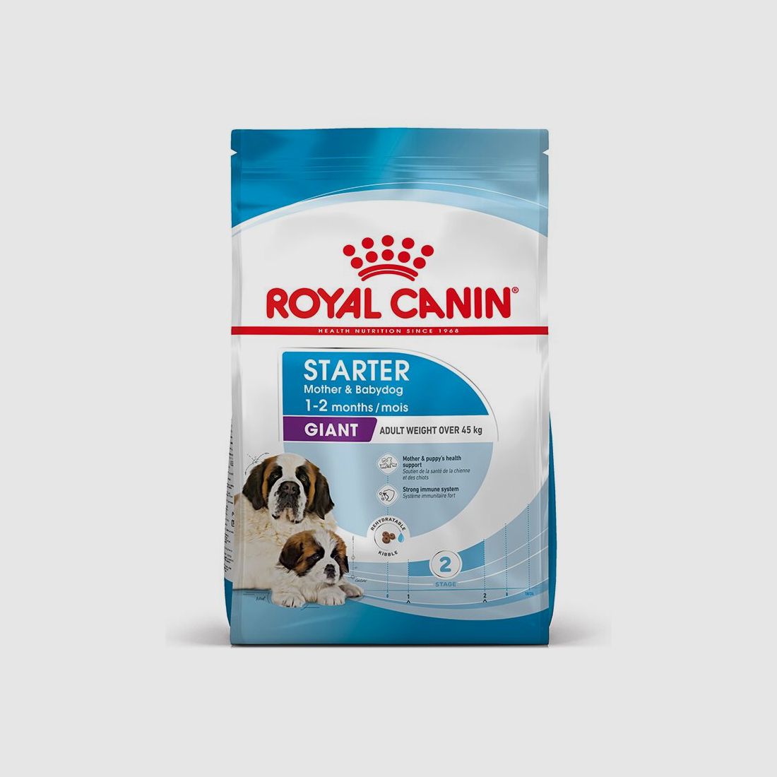 ROYAL CANIN Sehr Große Hunde Trockenfutter Starter Giant tragende Hündin und Welpen 15 Kg