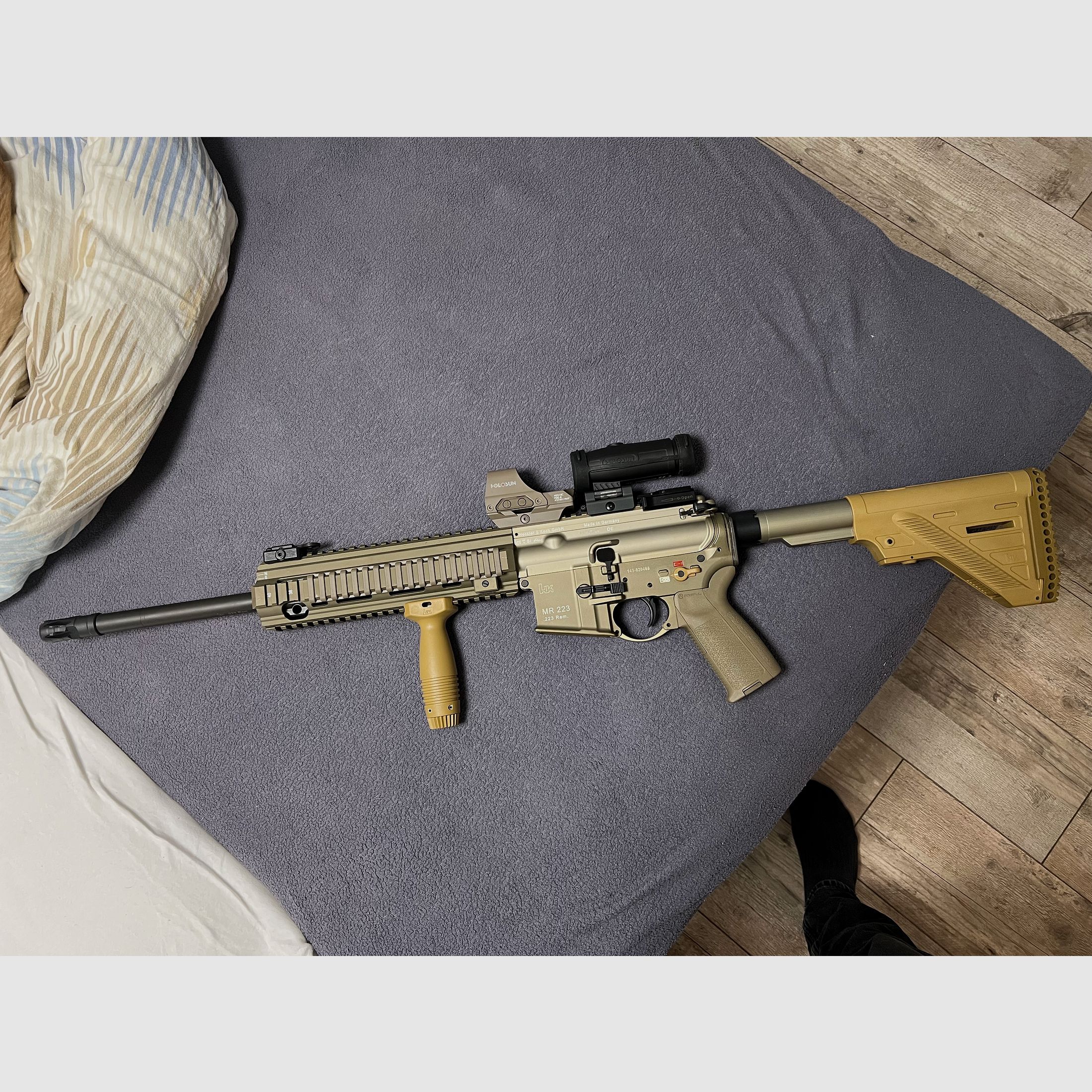 H&K Heckler & Koch MR223 A3 16,5“ mit Holosun HS510C+HM3X