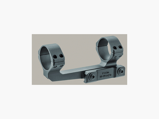 ERATAC Ultralight block mount extended, Ø30mm, without cant, Picatinny, attachment with Torx screws