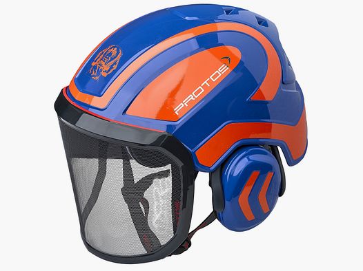 Protos head protection combination integral for tracking