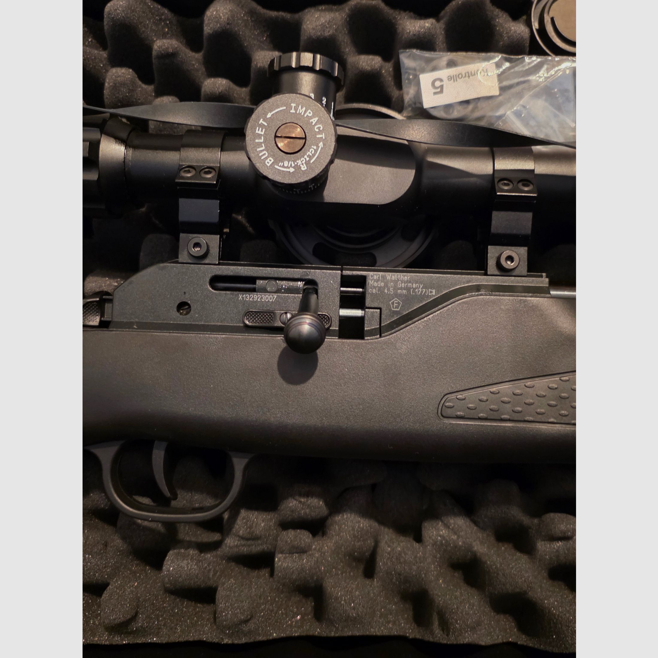 Walther air rifle 1250 Dominator FT Set 4.5 mm