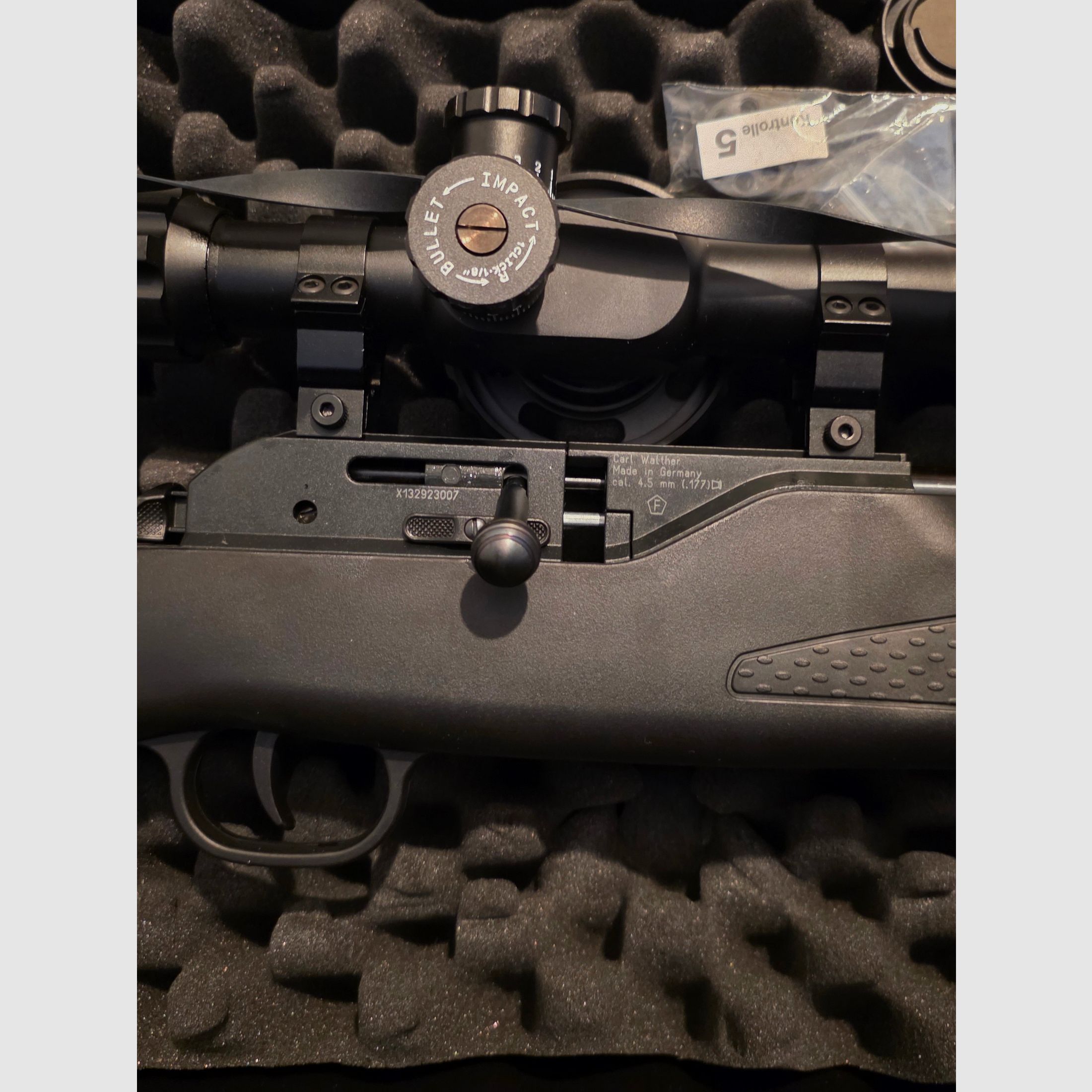 Walther air rifle 1250 Dominator FT Set 4,5 mm