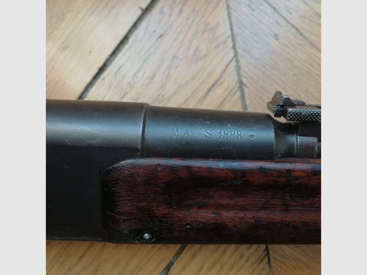 Zeldzaam Lebel geweer model 1886 M 93 – enkel serienummer niet gewijzigd sinds augustus 1914 – Kal. 8x51R origineel – TBE, afbeelding 17 van 39