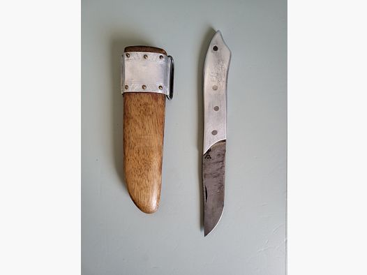 2 WK - WW Coltelli - Coltello da Soldato Arte Trincea - Anni 1940