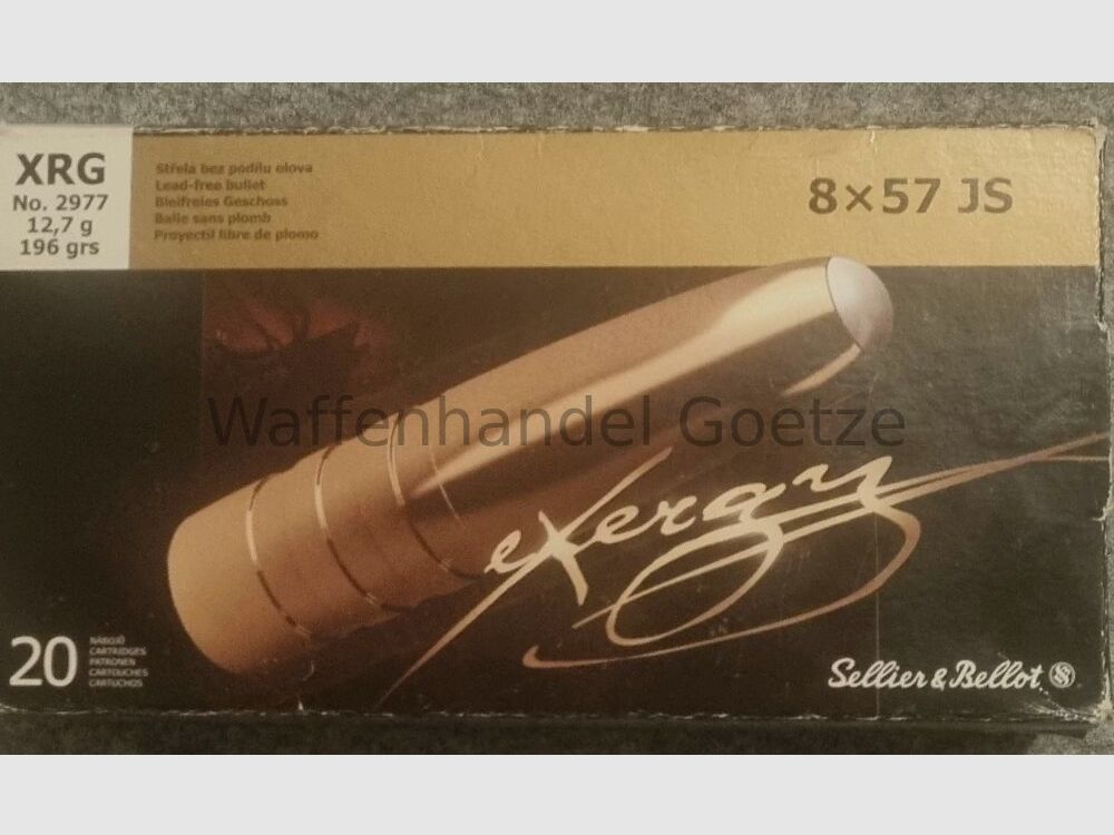 Sellier & Bellot 8 x 57 IS XRG bleifrei