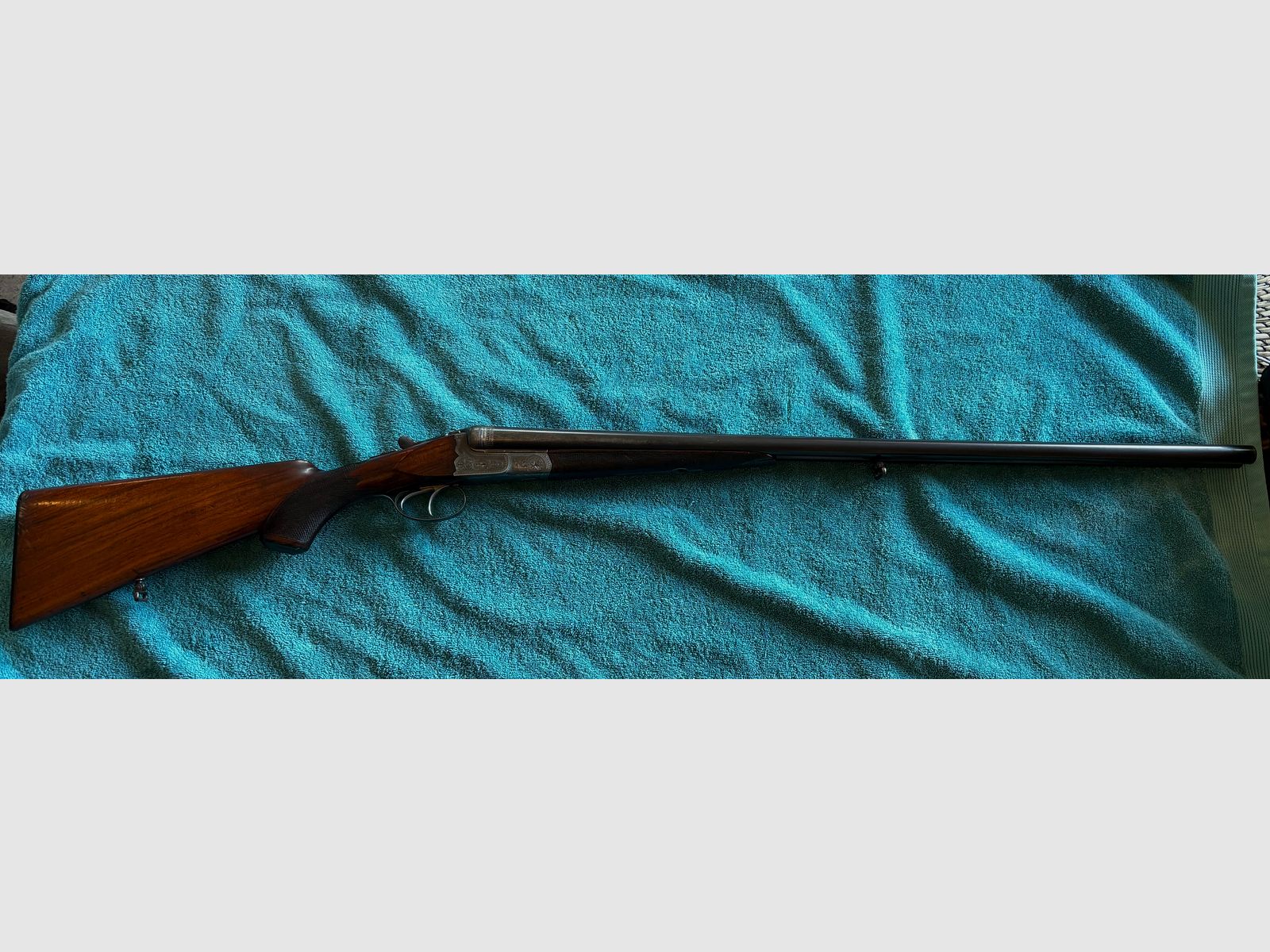 Alte Suhler Doppelflinte – Sempert & Krieghoff, Kaliber 16 ca. 100 Jahre alt