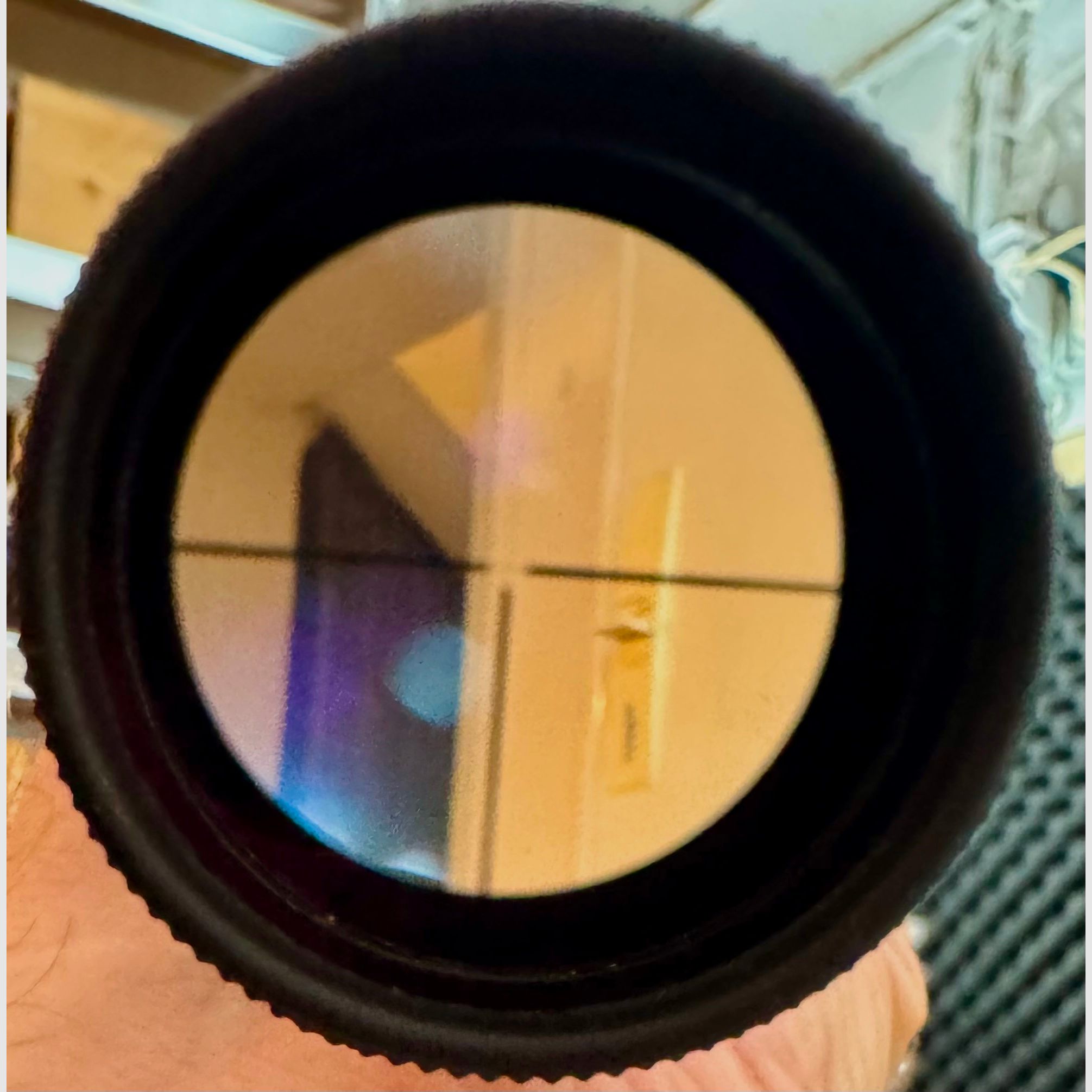 Schmidt & Bender 1.25-4 x20, reticle 4 in 1. Image plane, outer rail