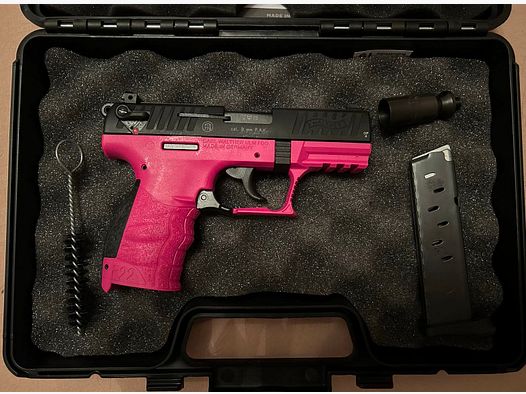 Walther P22Q pistolet alarmowy 9mm P.A.K. wildberry