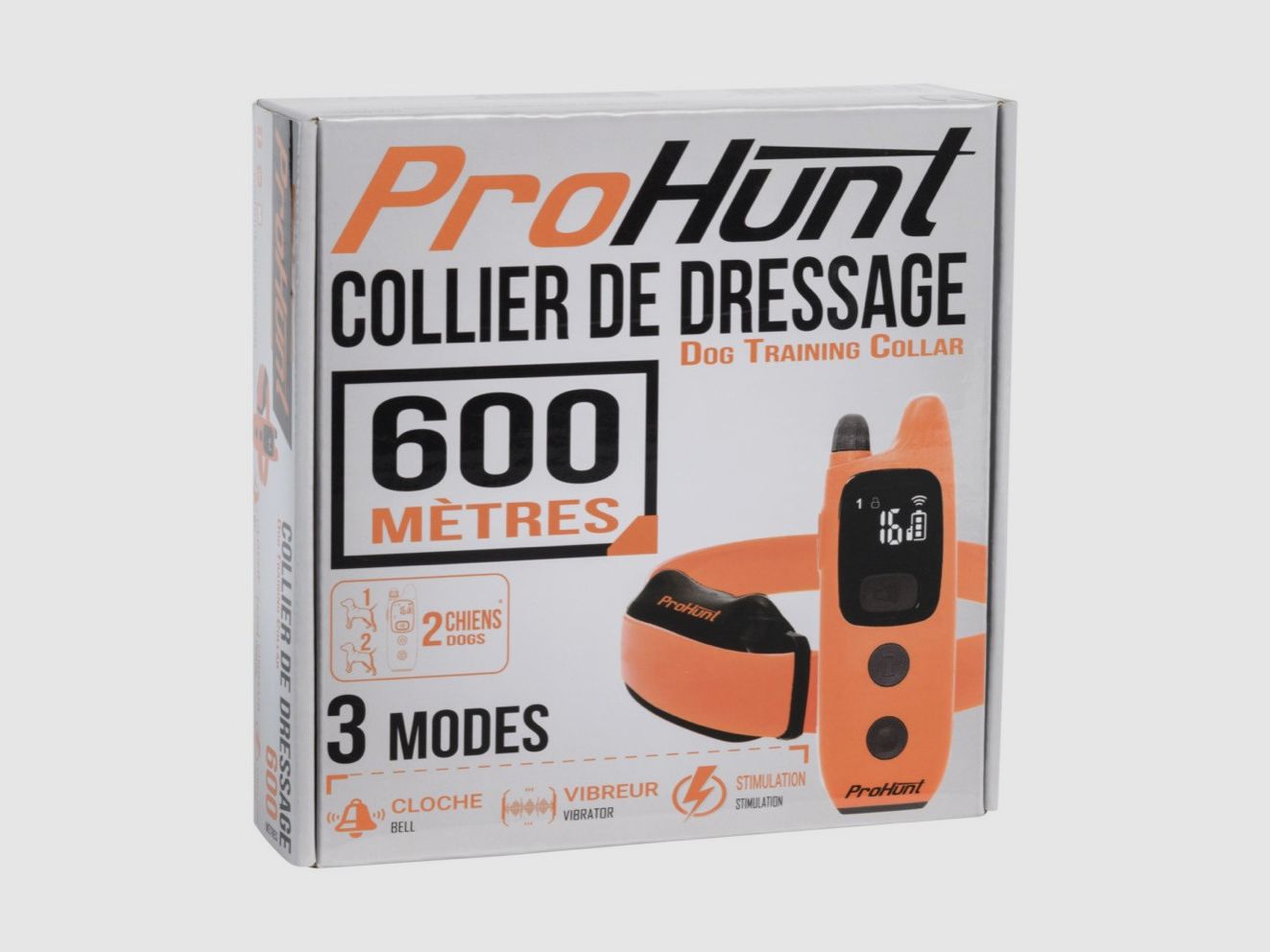 Collar de adiestramiento 600 m Pro Hunt, imagen 2 de 3