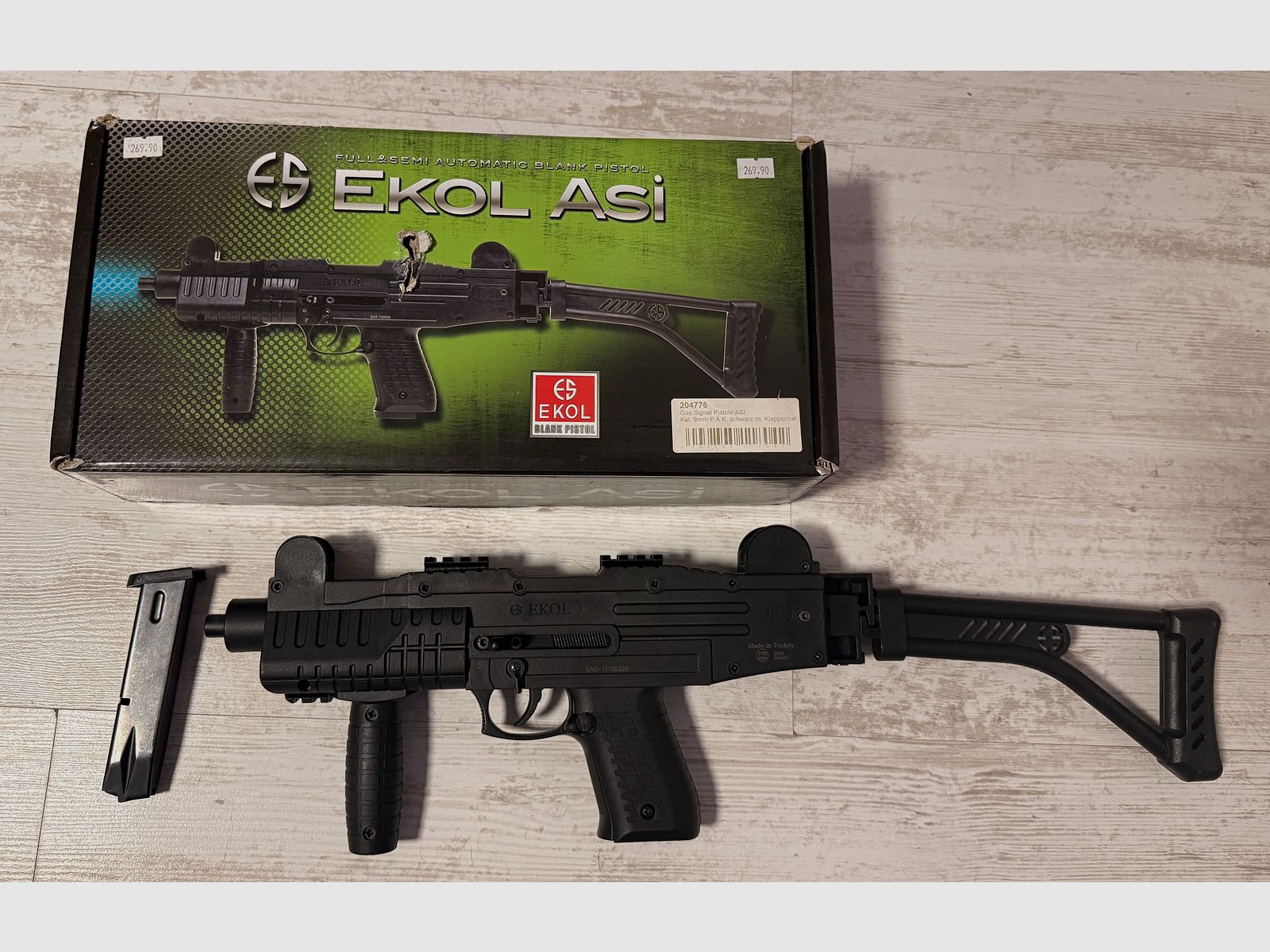 Anuncio de venta – Ekol ASI pistola de fogueo (PTB 1000, versión alemana)