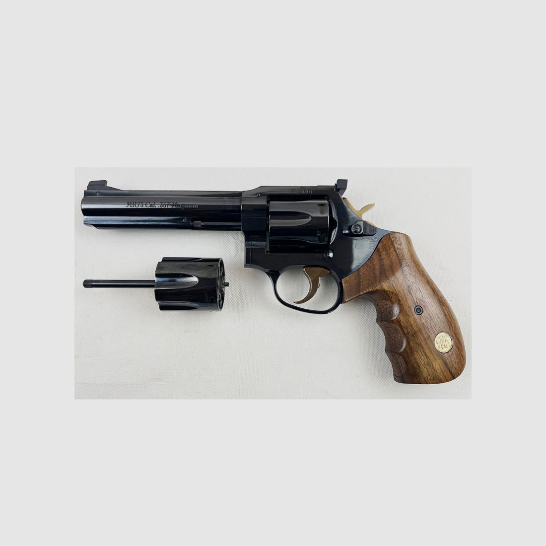 REVOLVER MANURHIN MR73 SPORT CONVERTIBLE KAL.357/38 + MAGAZIN 9X19, Bild 3 von 4