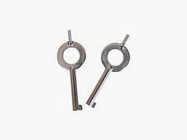 Spare key for thumb cuffs