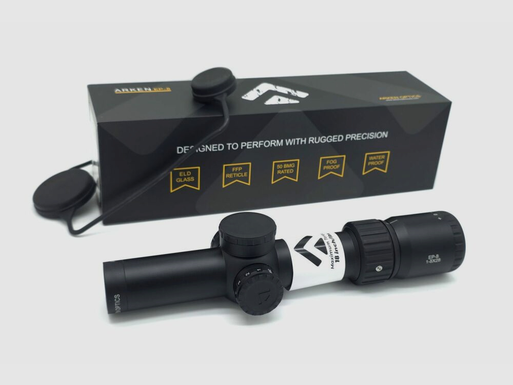 Arken EP-8 1-8X28 FFP KL BOX Luneta