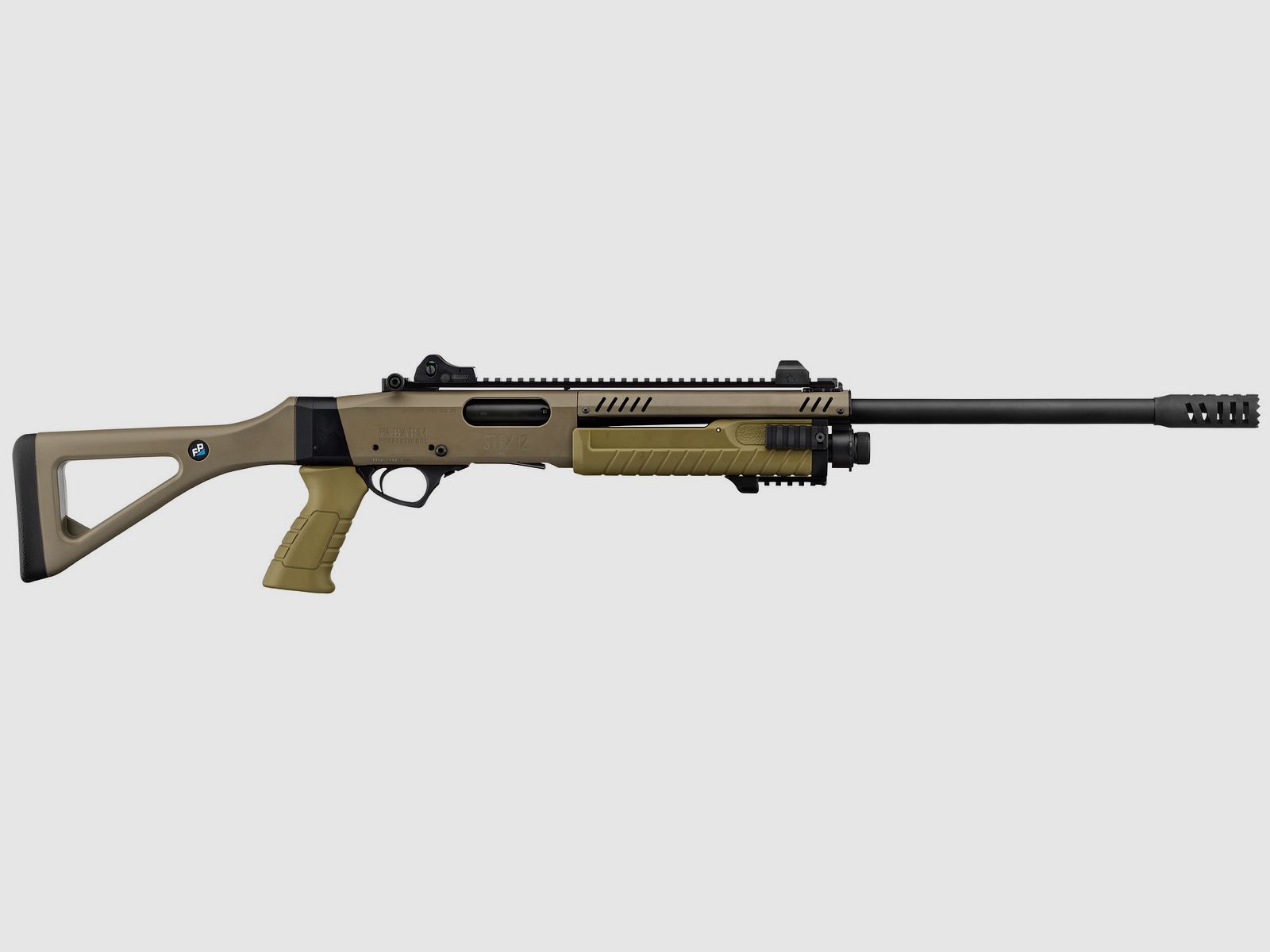 Pumpflinte Fabarm Professional STF 12 Pistolengriff FDE, Bild 2 von 3
