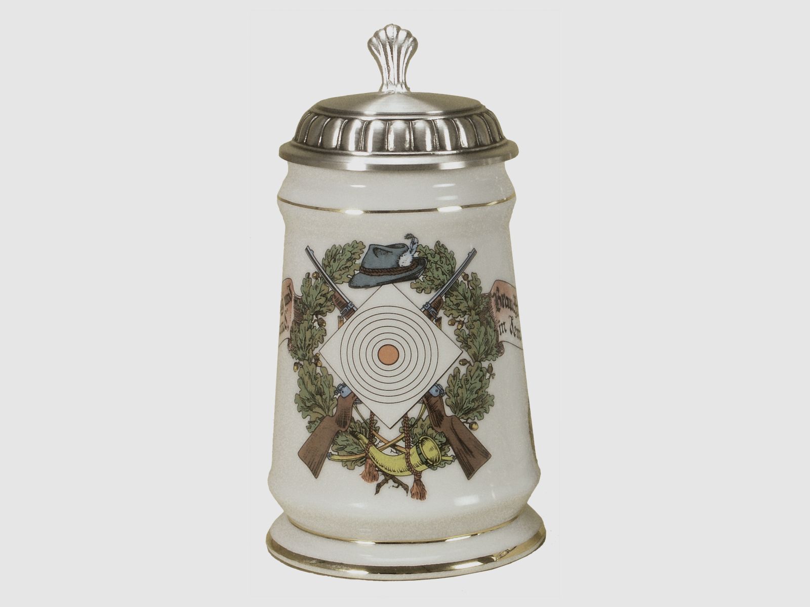 Beer mug shooters - made of porcelain