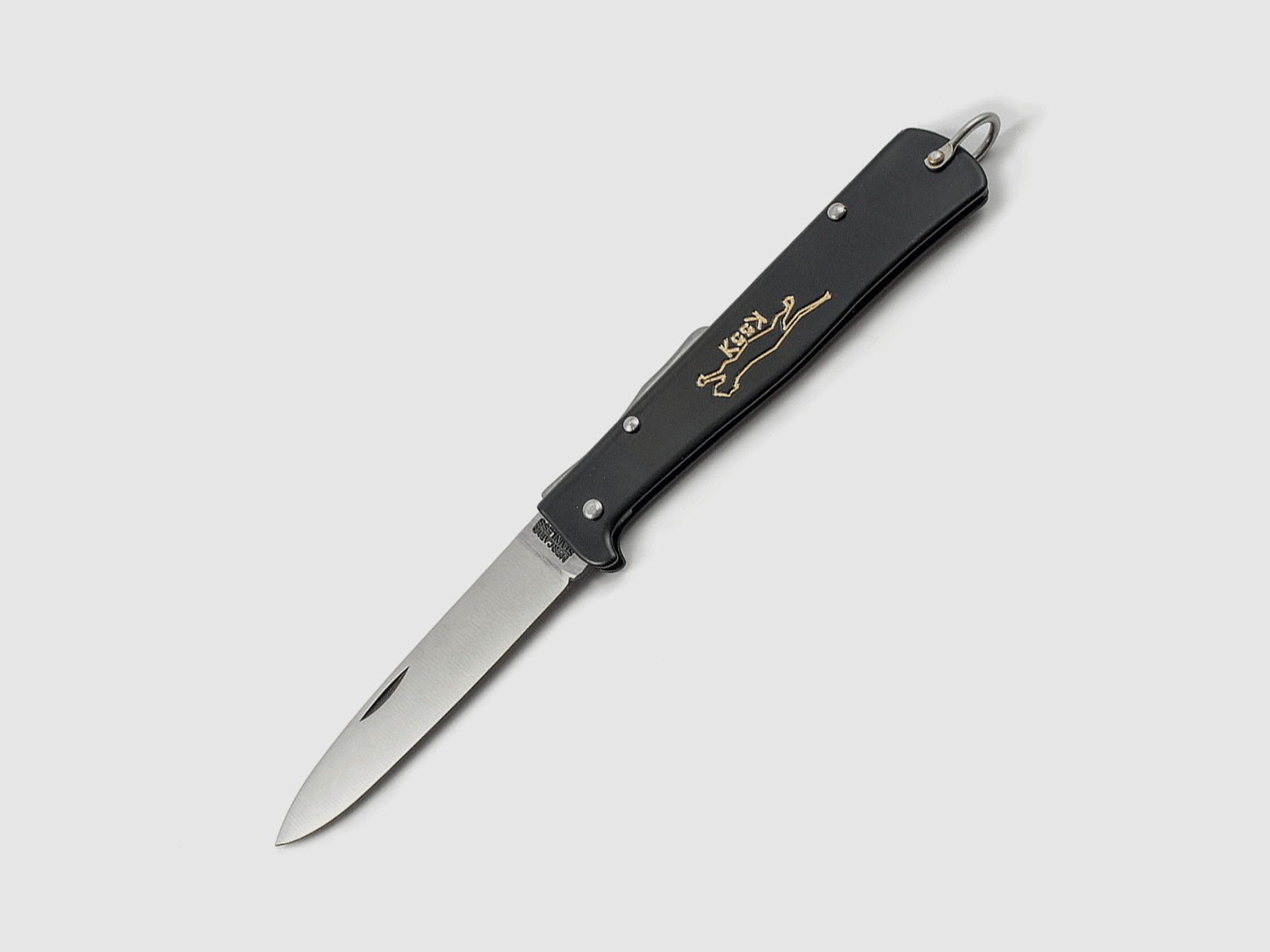 Otter Mercator K55K gatto nero coltellino