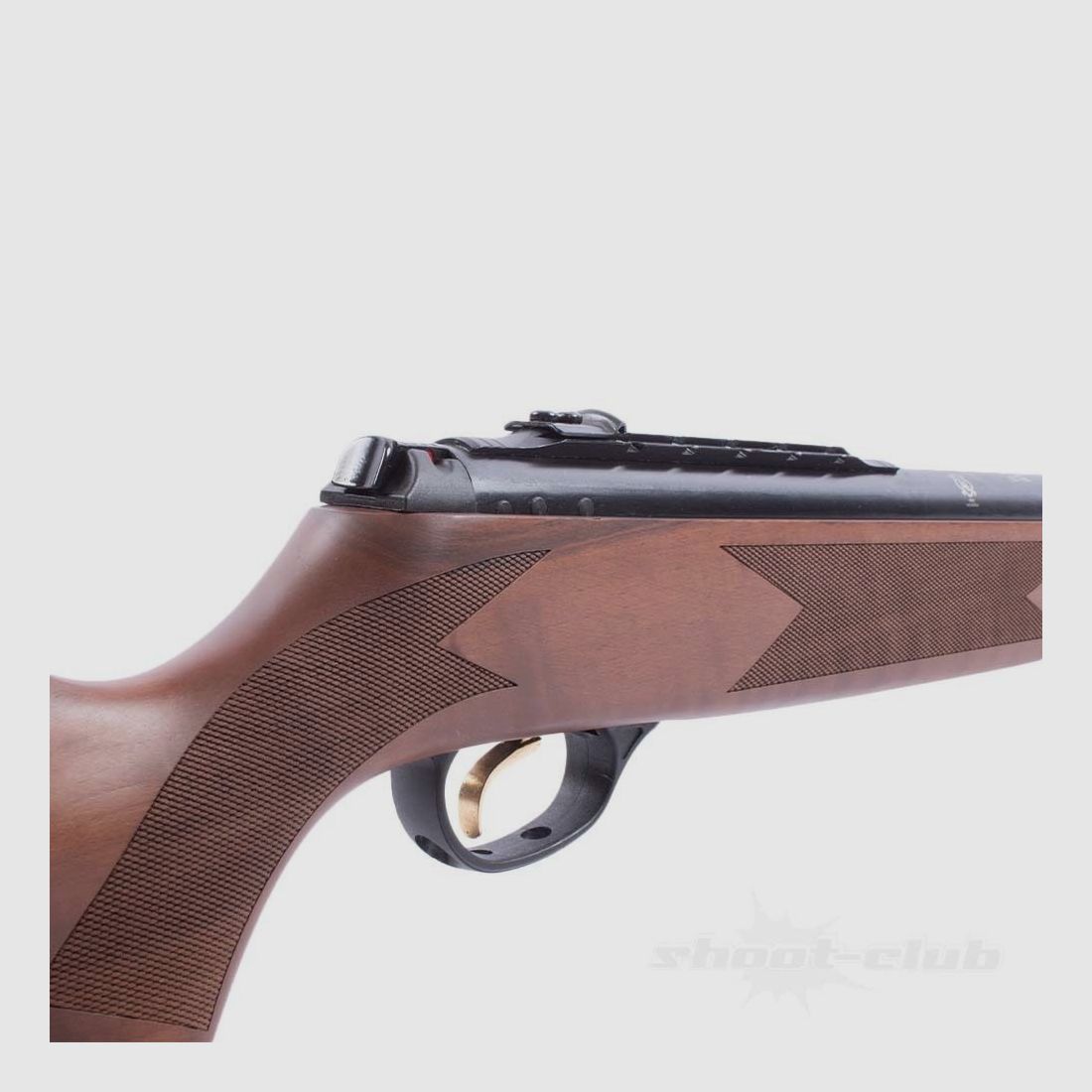Mercury Caurus Pro Fucile ad Aria Compressa a Canne Basculanti 4,5mm Diabolo Calcio in Legno