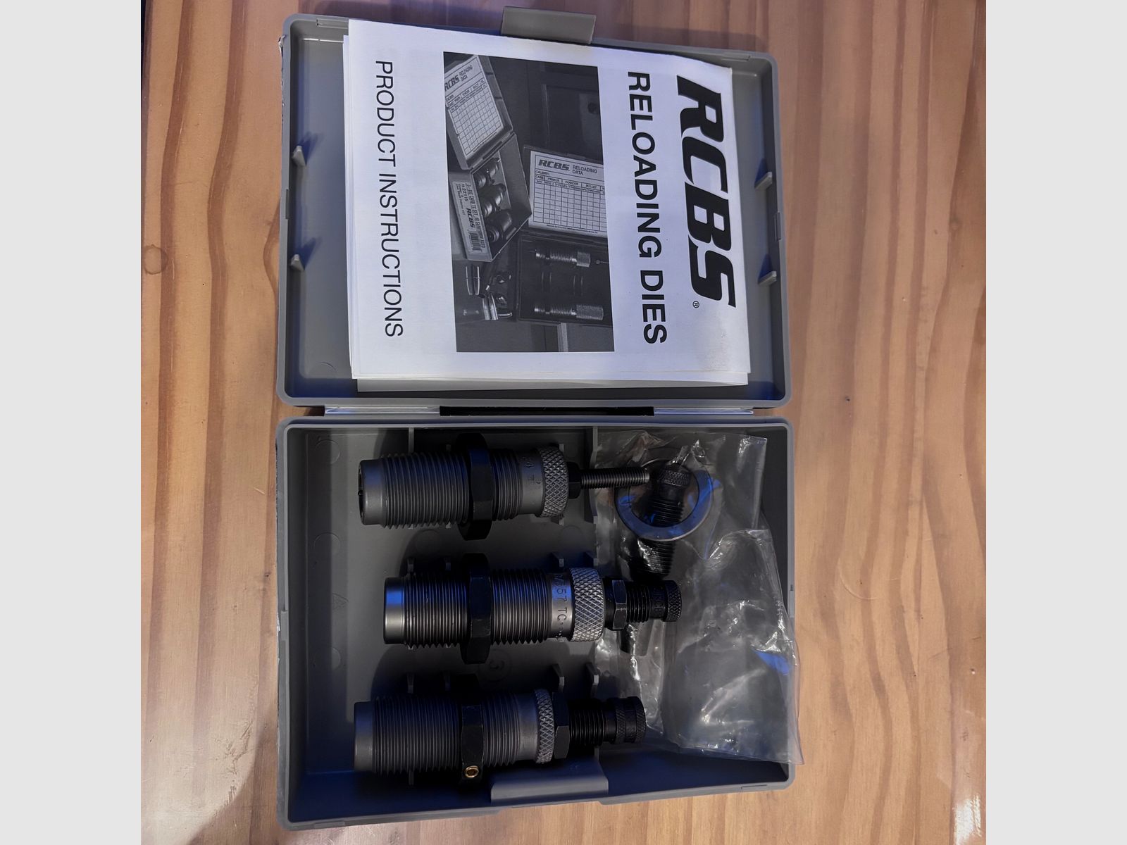 RCBS carbide die set .357 mag / .38 spec new