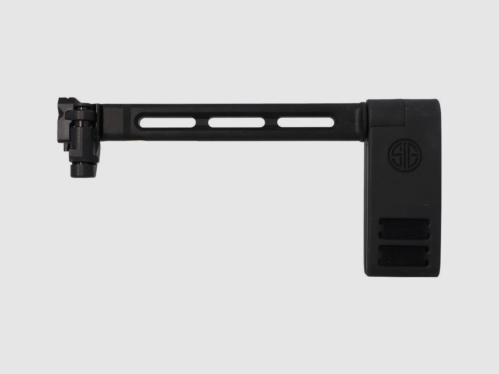 SIG SAUER MCX MPX folding stock with forearm support (Pistol Brace) Black