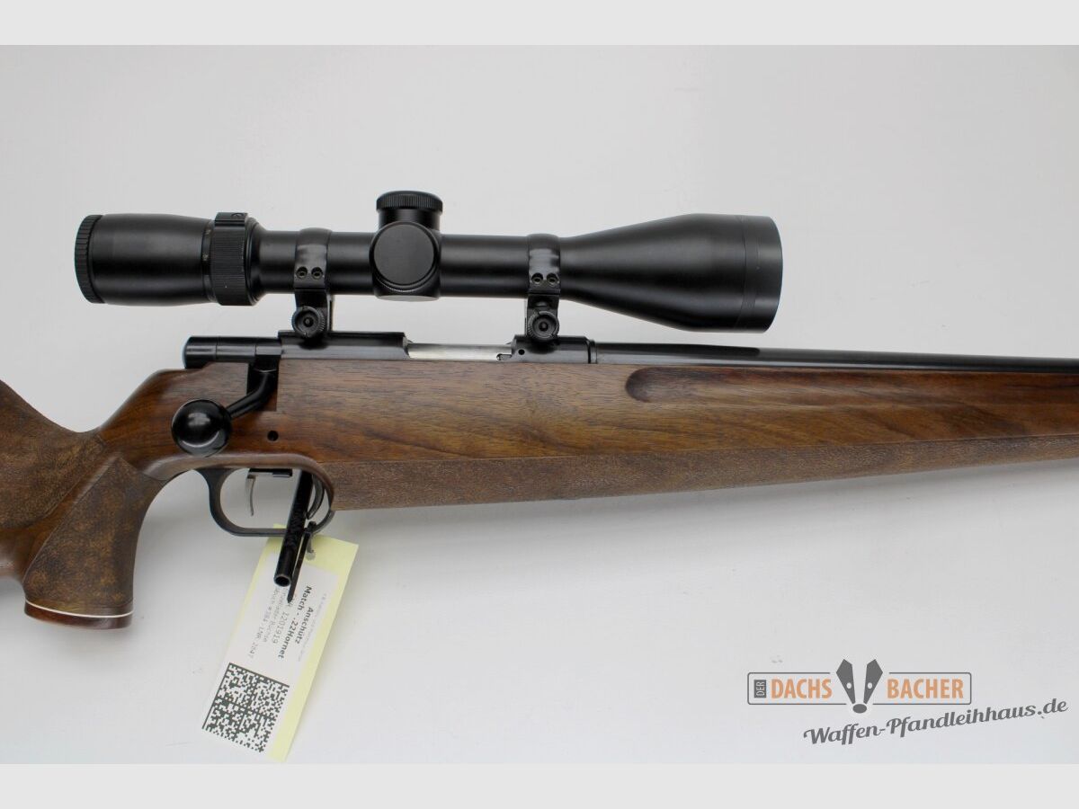 Fusil EL Anschütz Match cal. .22 Hornet avec lunette #1