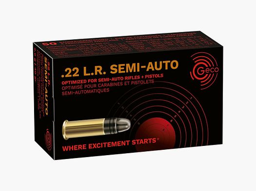 .22 lfb. Semi-Auto Plomb Tête Ronde 2,6g/40grs.